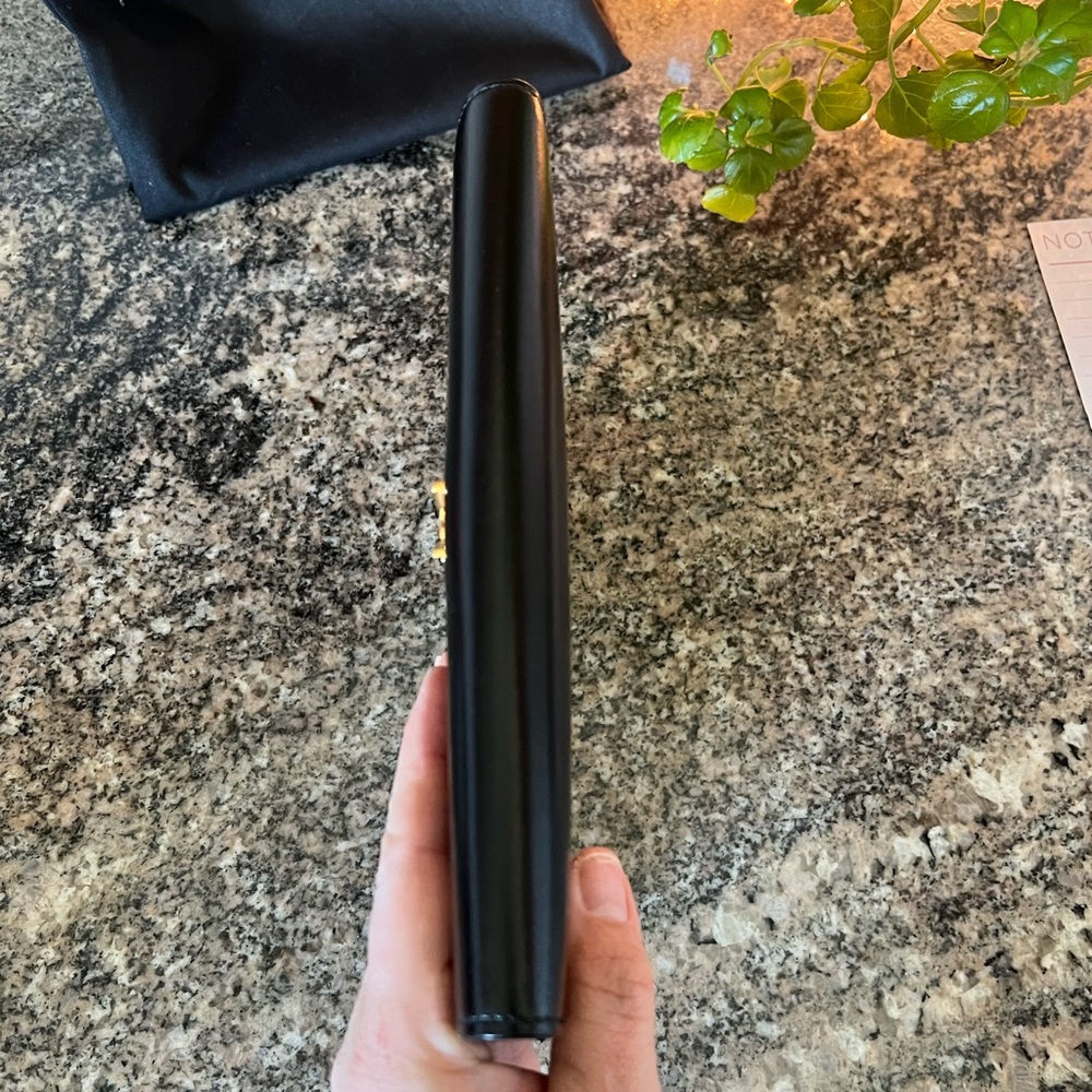 YSL Uptown Monogram Smooth Leather Clutch - Picture 5 of 12
